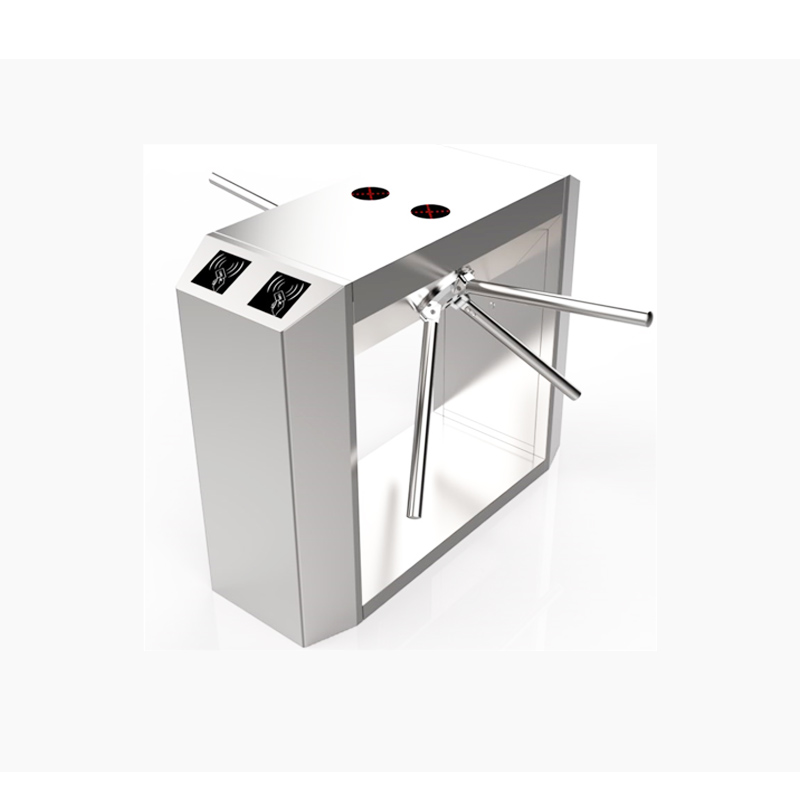 Dual movement mechanism tripod turnstile for toilet